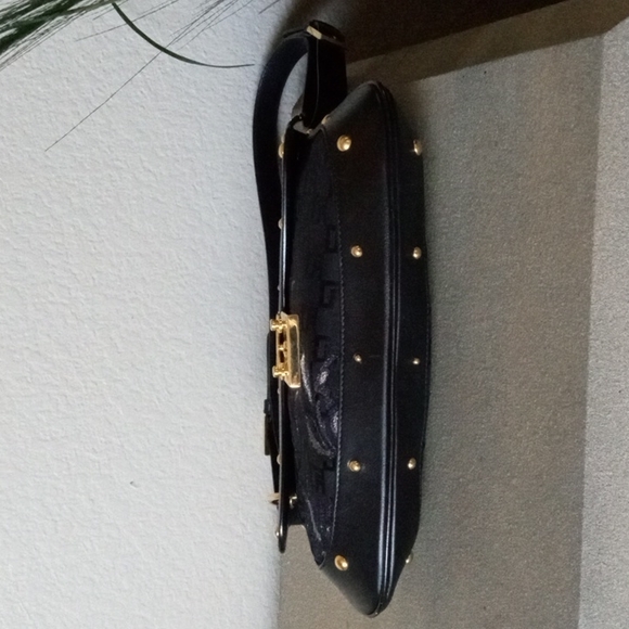 ST JOHN Couture Signature Jacquard w Embroidered Butterfly Hummingbird Purse Set - Picture 6 of 15